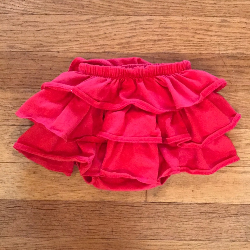 Peek baby girls ruffle skirt